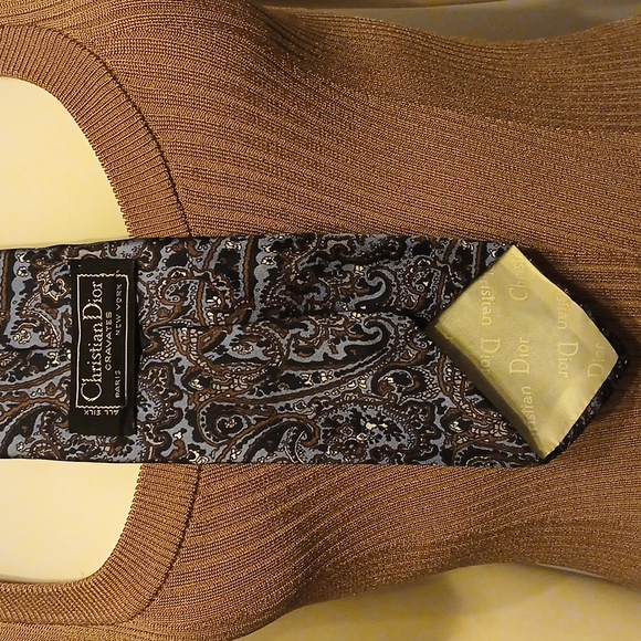 Christian Dior Tie Men's Dior Tie Silk Tie Men’s Dior Tie 👔 - Picture 5 of 8